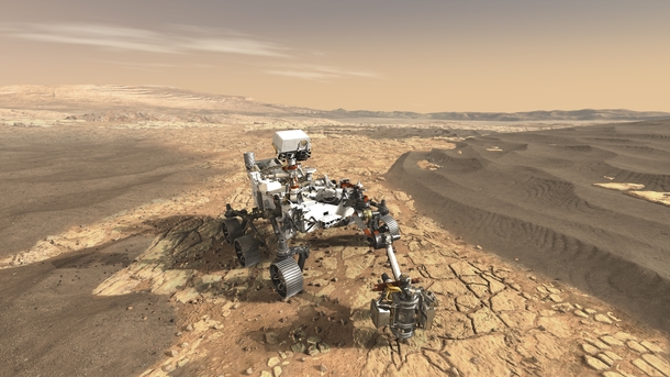 NASAs Mars  Rover Artists Concept 