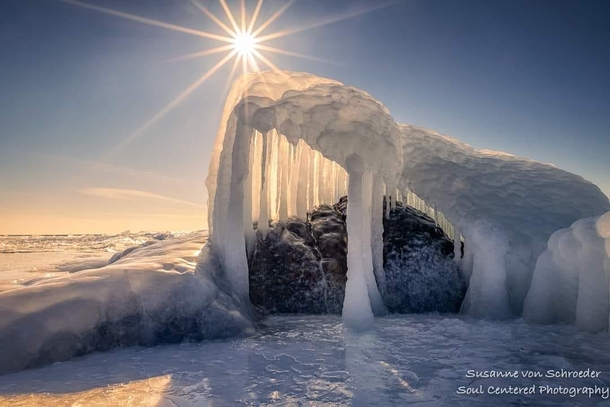 Natures Art Gallery on Lake Superior USA