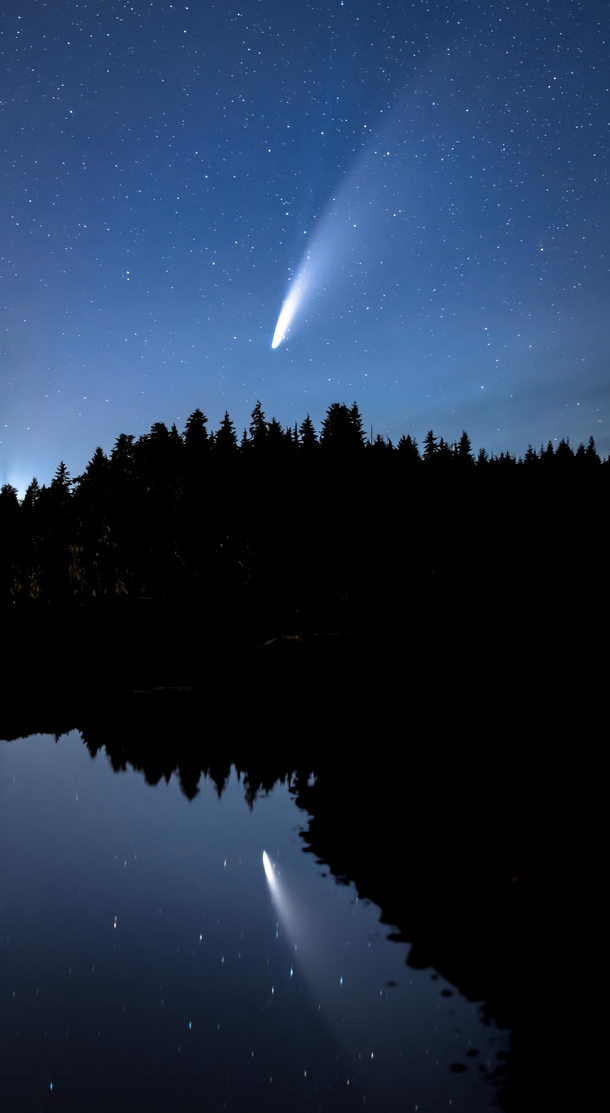 Neowise Comet - Vancouver Island - Canada 