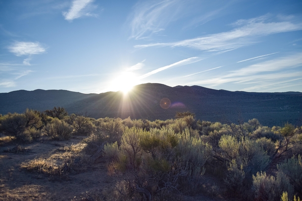 Nevada morning sunrise OC x