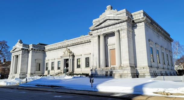 New Hampshire Historical Society building in Concord NH 