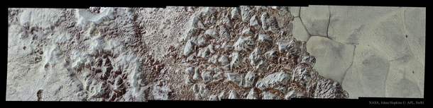 New Horizons sent a new high res close up of Pluto 