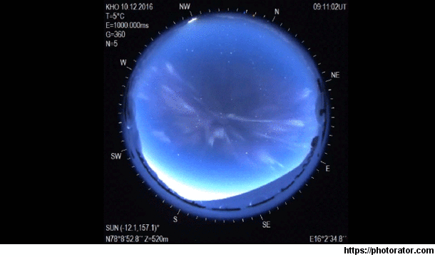 New kind of aurora borealis identified in the Arctic sky by a NASA intern