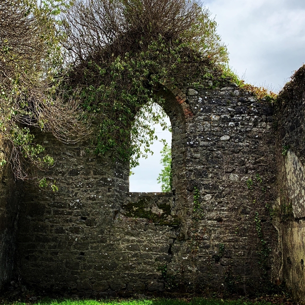 New to photography heres one of my first attempts An abandoned church in Athenry Ireland