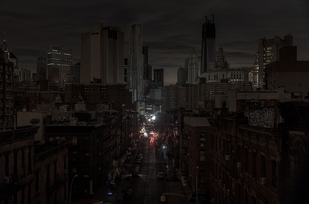 New York City during a blackout 