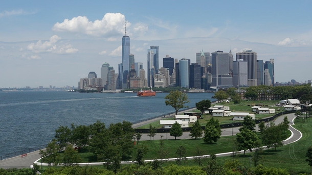 New York City from Governors Island 