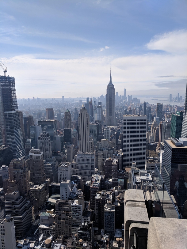 New York City Taken from the top of Rockefeller Center