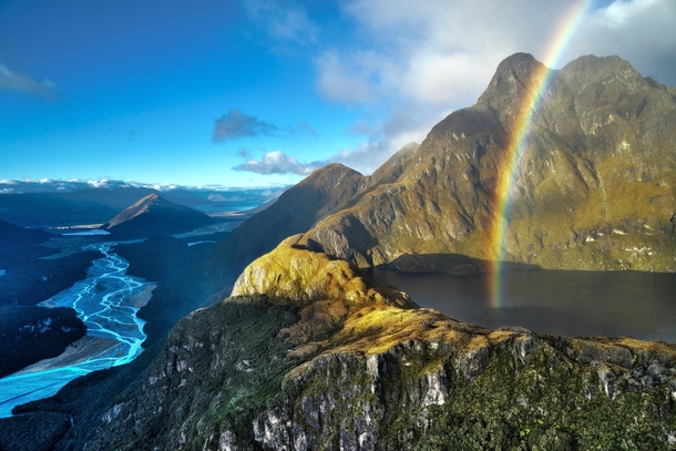 New Zealand Can you keep a secret I think I may have discovered the end of the rainbow says Rick Schwartz Ill be going back to find the pot of gold but at least I know where it is Well actually I have no idea where this is other than somewhere in Mount As