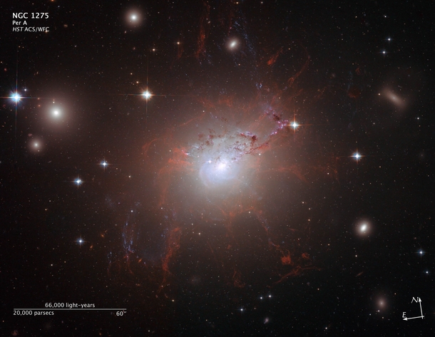 NGC  by Hubble ACS Advanced Camera for Surveys Credits NASA ESA STScl