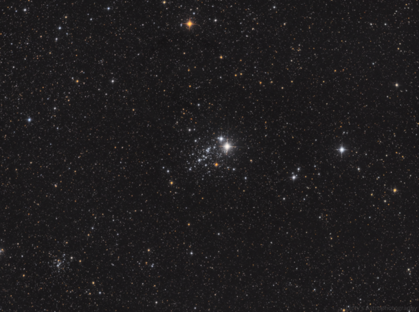 NGC  - The Dragonfly Cluster 
