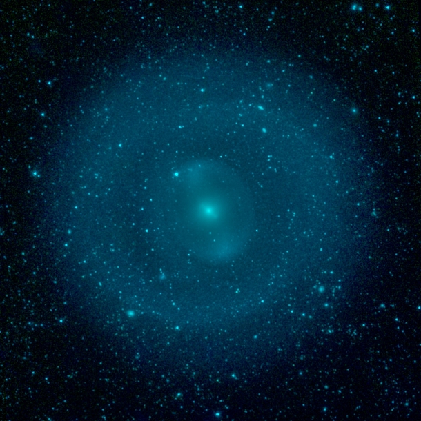 NGC  viewed by Spitzer 
