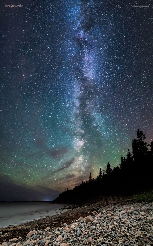 Night at Hunters Head - Acadia Natl Park 