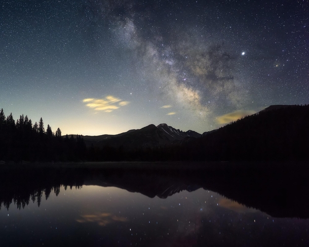 Night Sky in the Rocky Mountains Colorado 