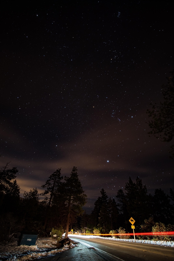 Night Sky outside of Idyllwild CA late last week 