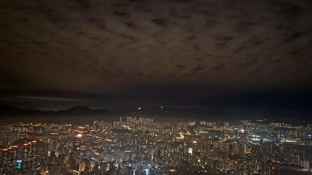 Night view of Kowloon HONG KONG