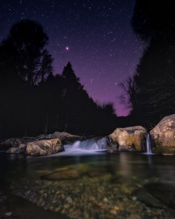 Nighttime in Greenbrier Cove- Great Smoky Mountains National Park