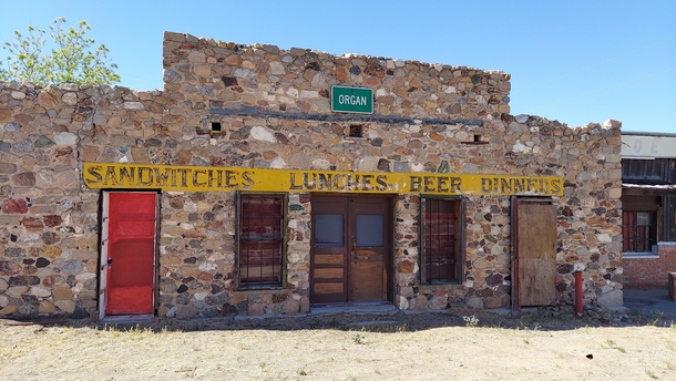 No lunch in Organ New Mexico 