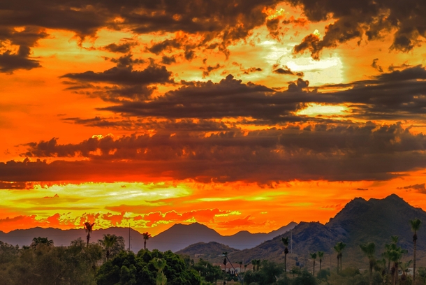 North Mountain Sunrise - Phoenix Arizona