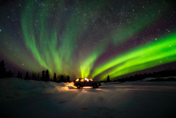 Northern Lights in Fairbanks Alaska 