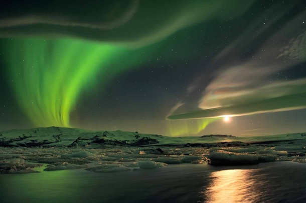 Northern Lights over Iceland by Stephanie Vetter 