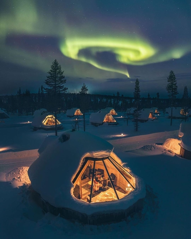Northern Lights Village Finland 