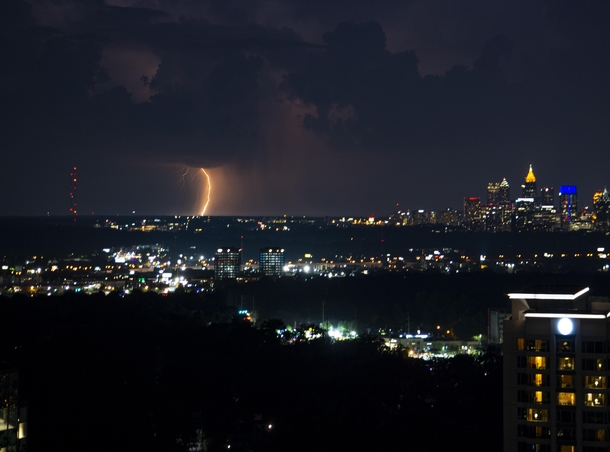 Not my greatest work but here is a pic of lightning near Atlanta