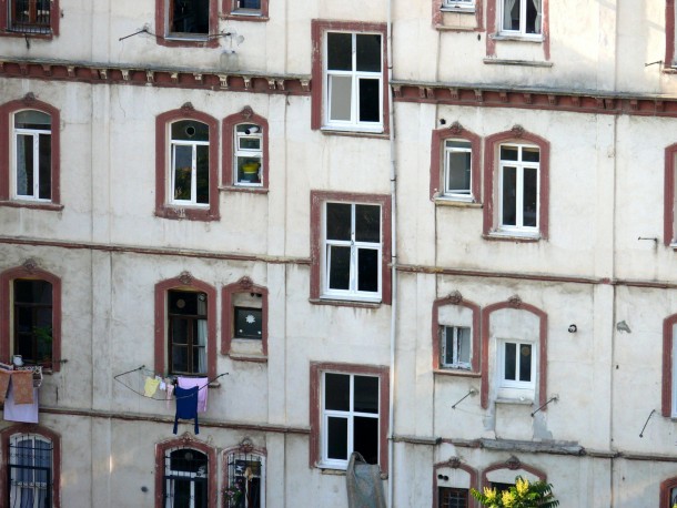 Not sure if this belongs in here but I really liked these windows in Istanbul 