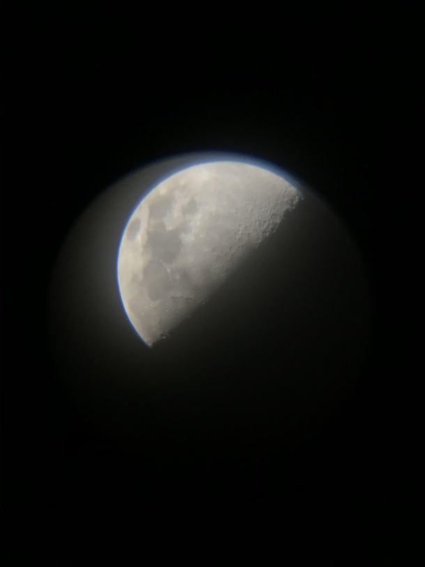 Not the best photo but its a start with my beginner telescope