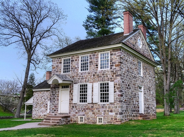 Not the typical post but I find Washingtons headquarters in Valley Forge to be peak achievement of functional and affordable colonial architecture a local Quaker owned the house before and after Washingtons stay