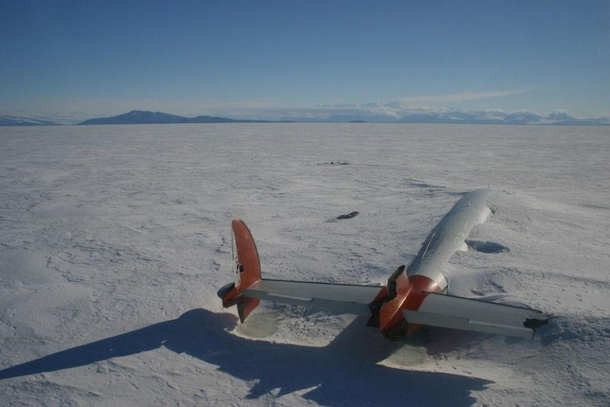 Not this subs typical post but still plane cool The Pegasus crash Antarctica 