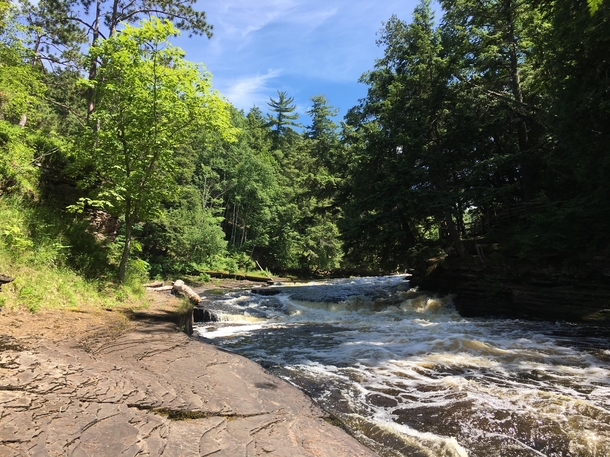 Nothing compares to momentarily escaping city life to enjoy the beauty of nature - Porcupine Mountains State Park in the UP 