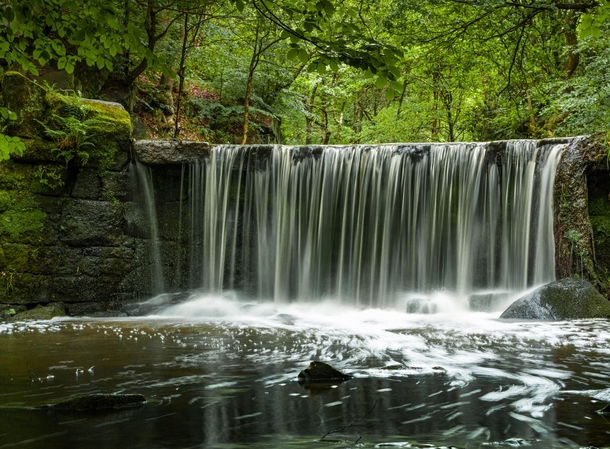 Nothing too grand just a small waterfall near my home in Staffordshire UK 