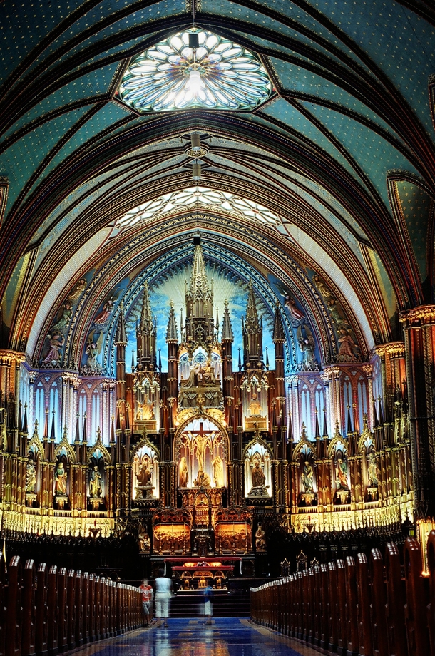 Notre Dame Basilica Montreal  x  