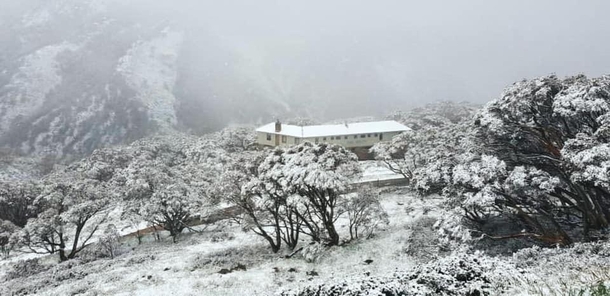 November snowfall at Mount Hotham Australia