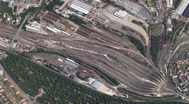 Nuremberg rail yard 