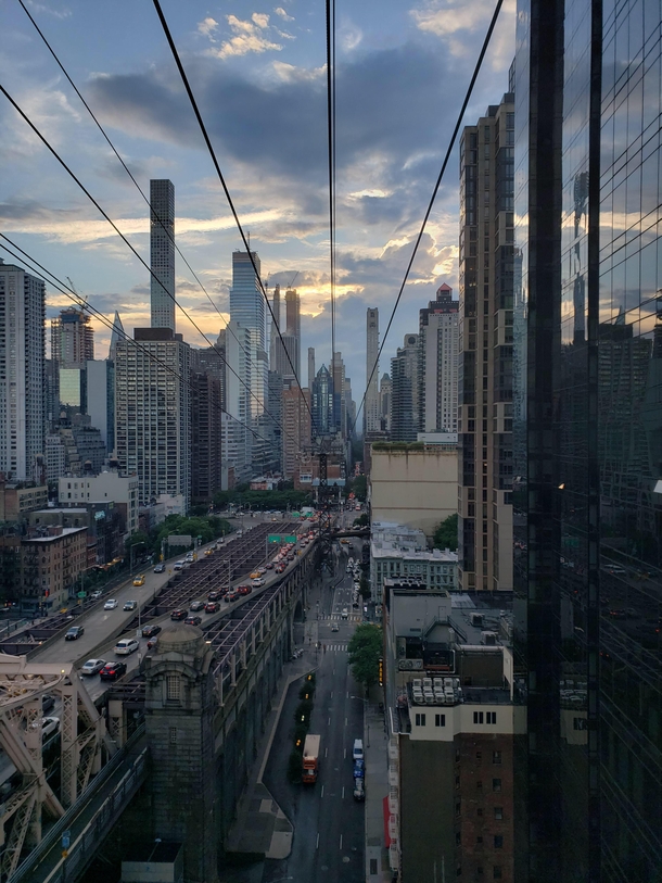 NYC from the Roosevelt Island Tram