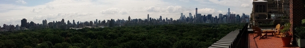 NYC Panorama from Central Park West 