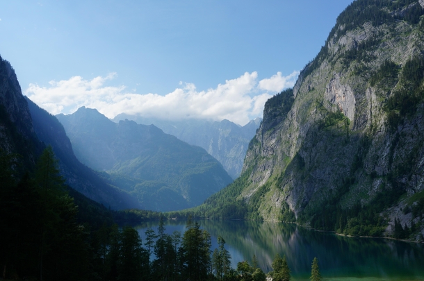 Obersee Berchtesgaden National Park Germany 