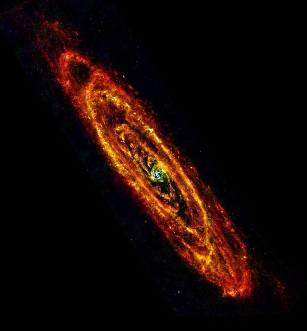 Observing A Galaxy With Infrared