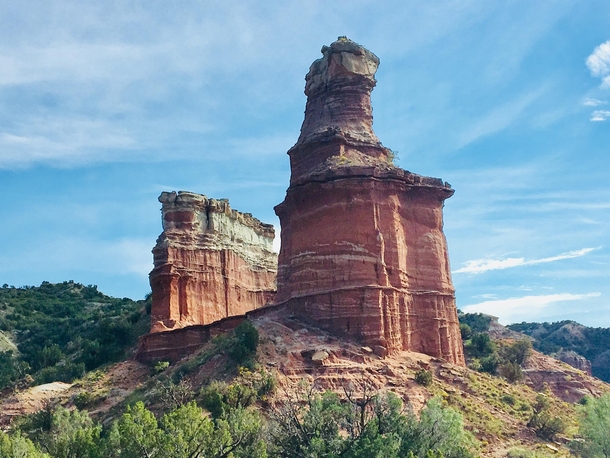 OC For National Lighthouse Day I give you The Lighthouse of Palo Duro Canyon 