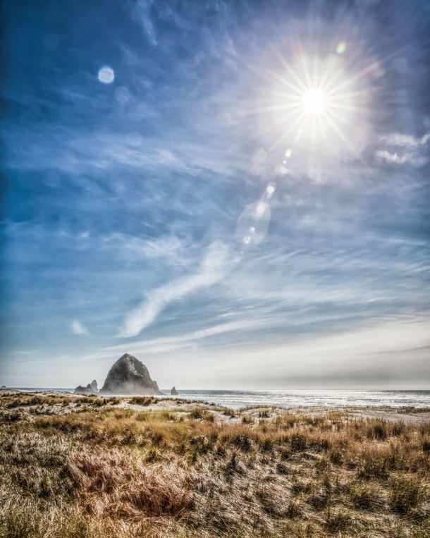 OC - Haystack Rock - Cannon Beach Oregon - HDR Shot 