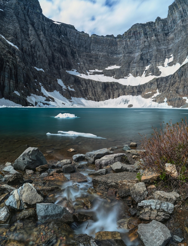 OC  Iceberg Lake Glacier National Park  x 