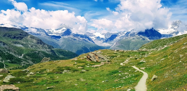 OC Walk path like from Lord of the Rings - near Zermatt Switzerland  x  px