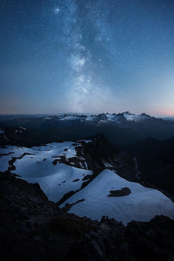 Off Mt Baker to the Stars - Mount Baker WA - USA - OC 