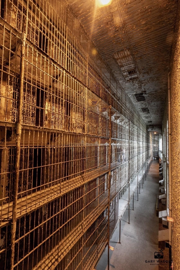 Ohio State Reformatory where Shawshank Redemption was filmed Thats six stories of cells