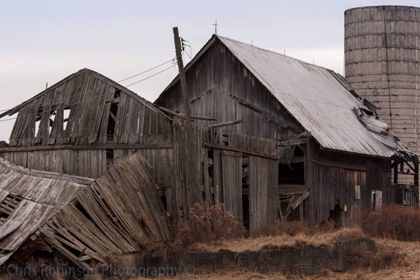 Old abandoned barn in western New York 