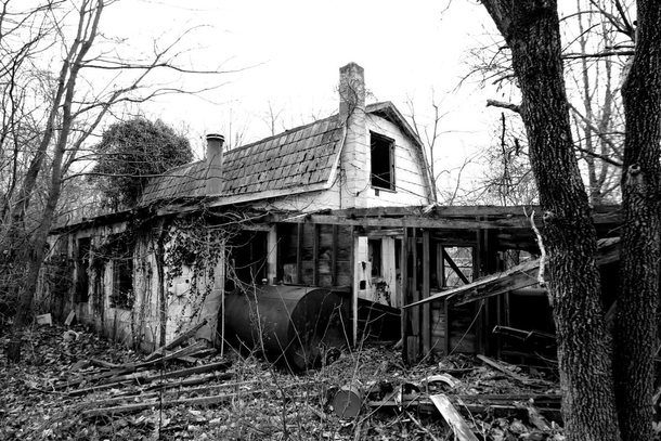 Old abandoned house in Indiana