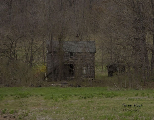 Old farm in west central Illinois This place is so creepy looking to me x 