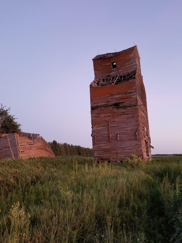 Old Grain Silo in ND