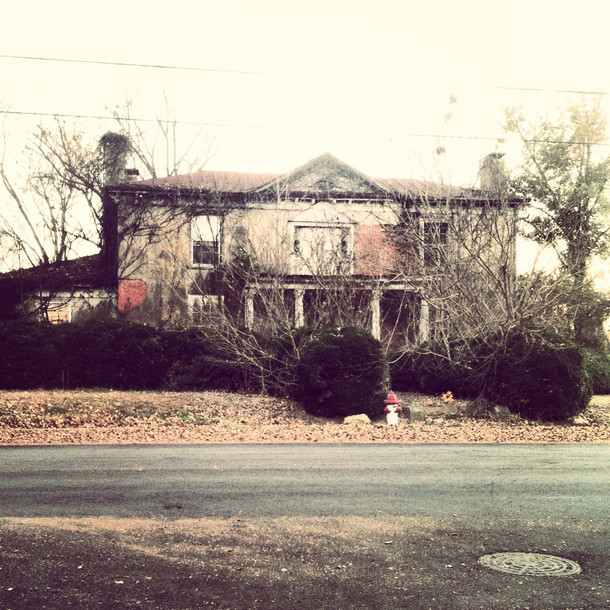 Old Mansion on Main Street Yanceyville NC 